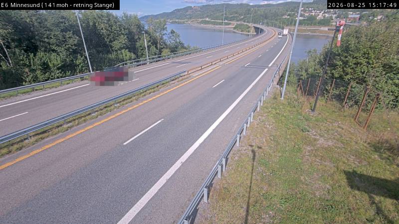 Minnesund, retning Stange