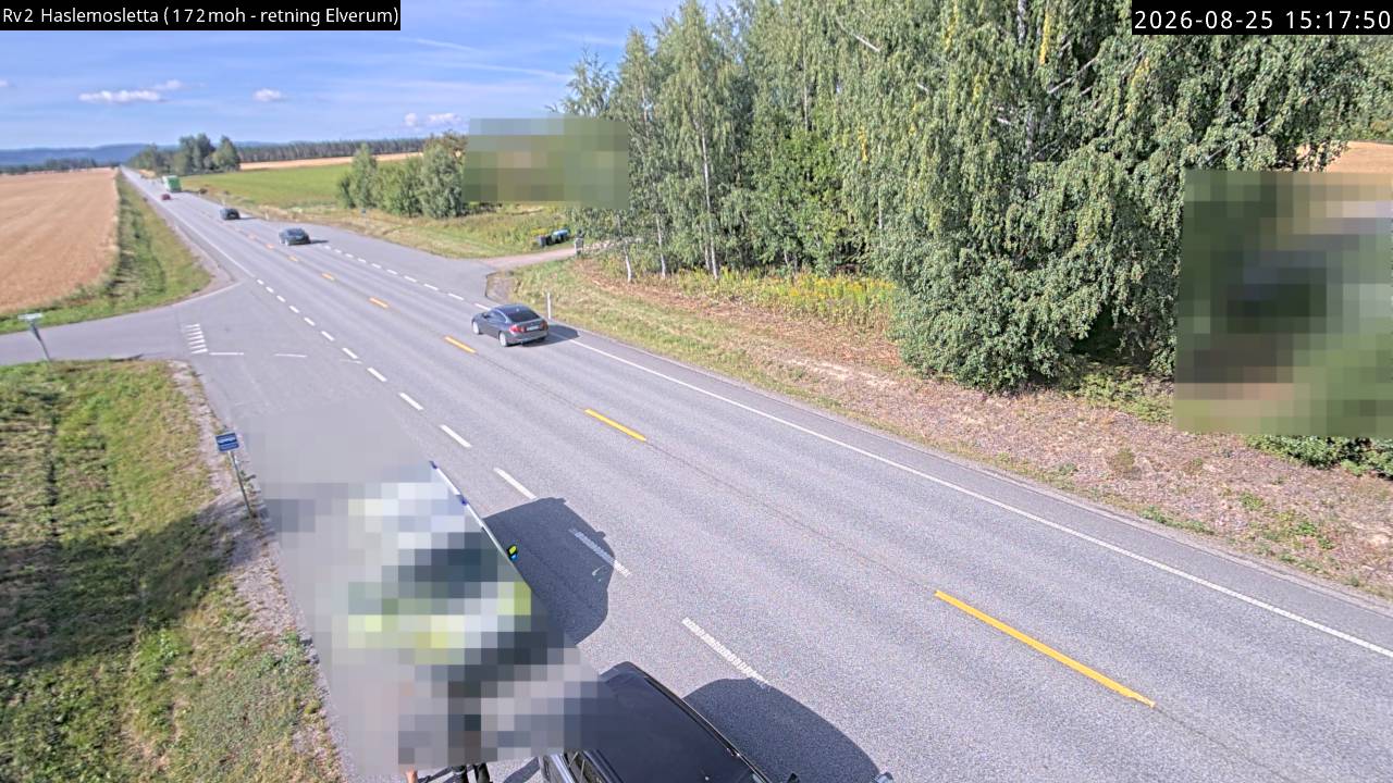 Haslemosletta, retning Elverum