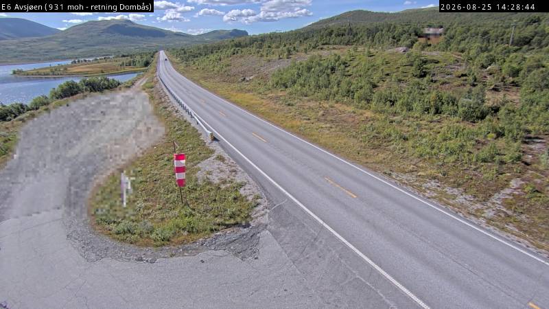 Avsjøen, retning Dombås