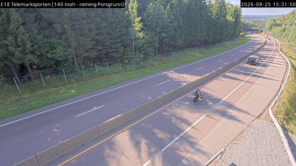 Telemarksporten, retning Porsgrunn
