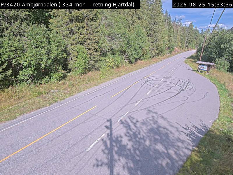 Ambjørndalen, retning Hjartdal