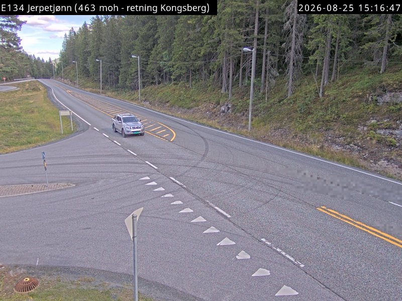 Jerpetjønn, retning Kongsberg