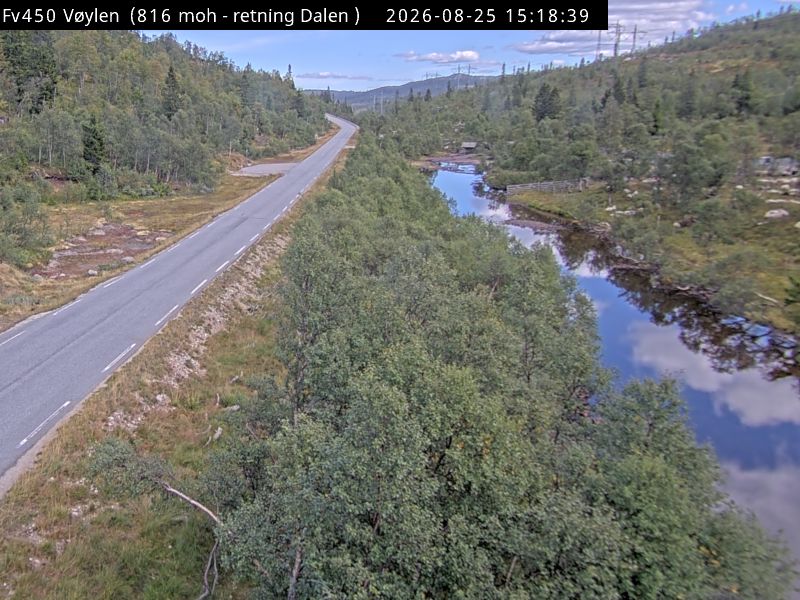 Vøylen, retning Dalen