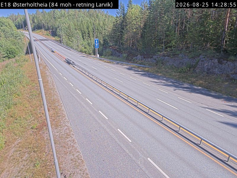Østerholtheia, retning Larvik