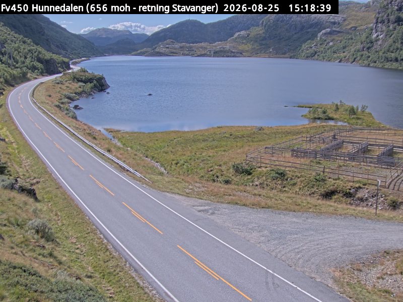 Hunnedalen, retning Stavanger