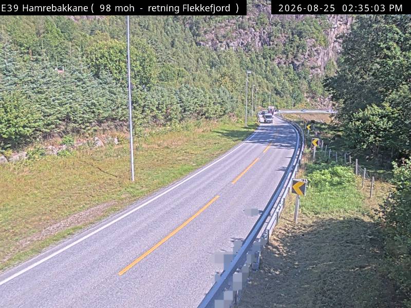 Hamrebakkane, retning Flekkefjord