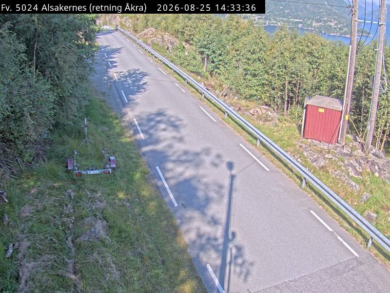 Alsakernes, retning Åkra