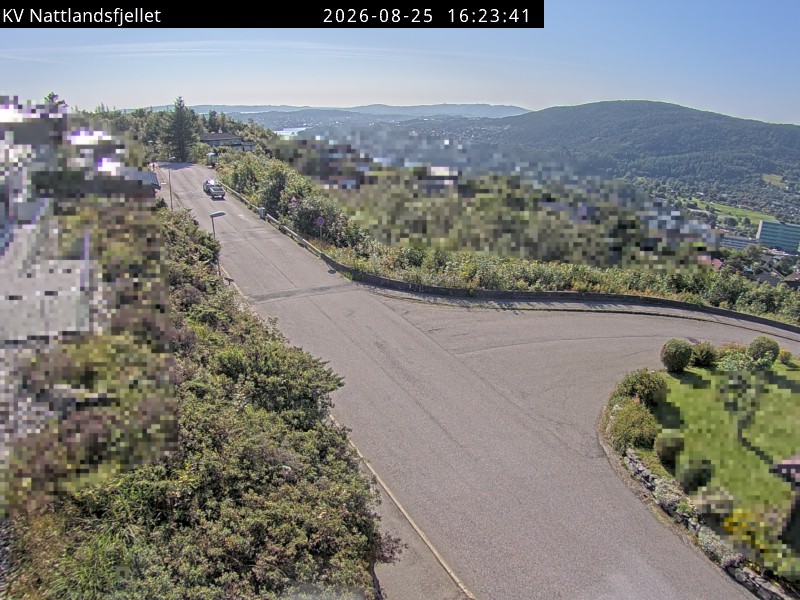 Nattlandsfjellet, retning Bergen