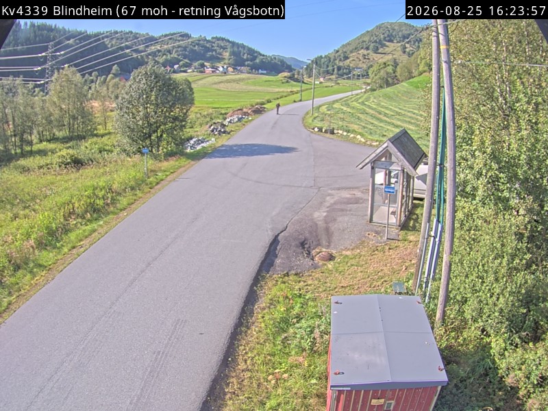 Blindheim, retning Vågsbotn