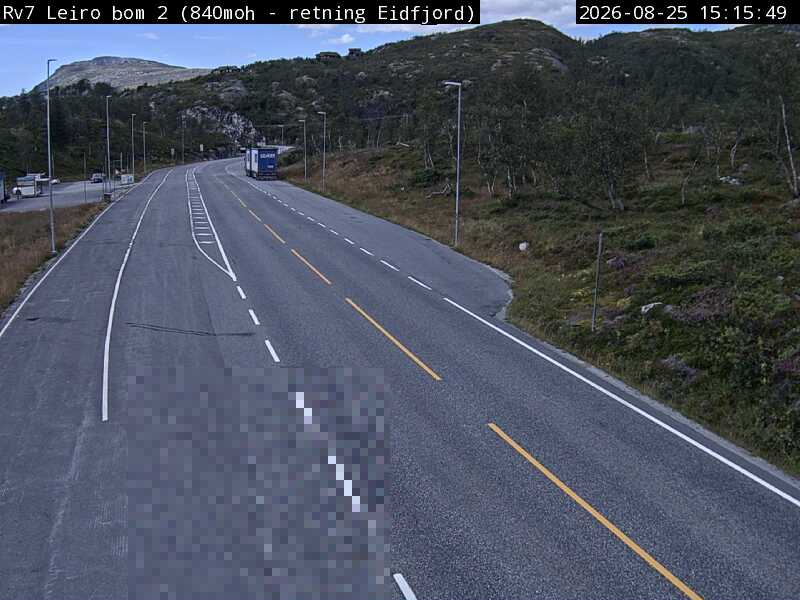 Leiro bom, retning Eidfjord
