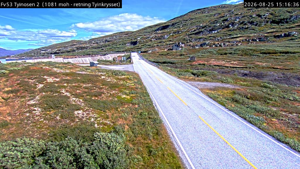 Tyinosen, retning Tyinkrysset