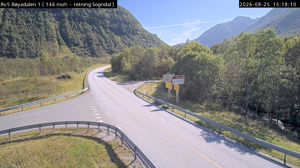 Bøyadalen, retning Fjærland