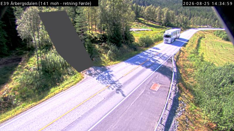 Årbergsdalen, retning Førde