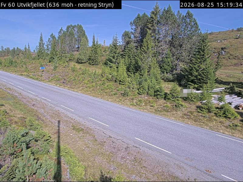 Utvikfjellet, retning Stryn
