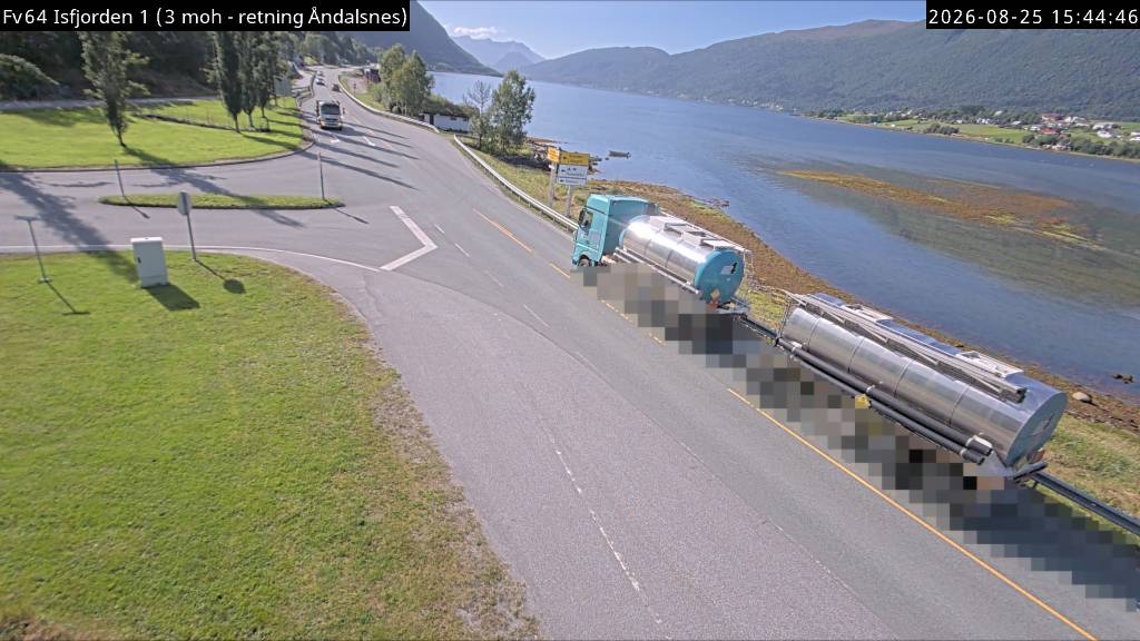 Isfjorden, retning Åndalsnes