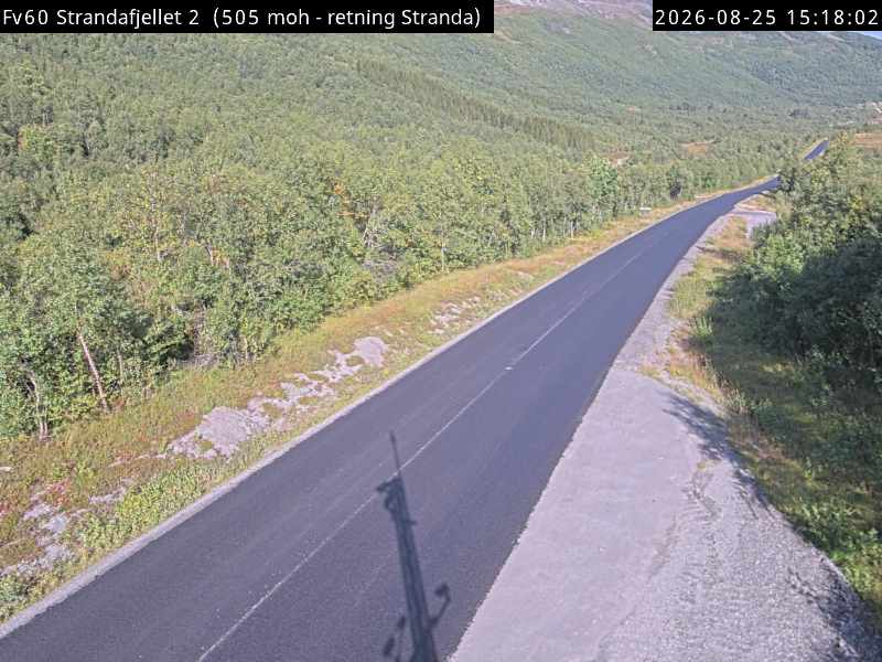 Strandafjellet, retning Stranda