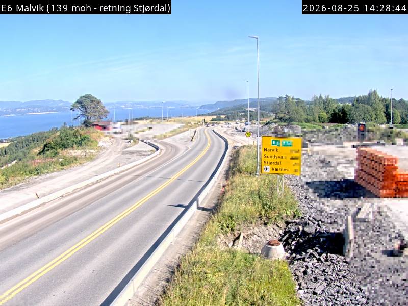 Malvik, retning Stjørdal