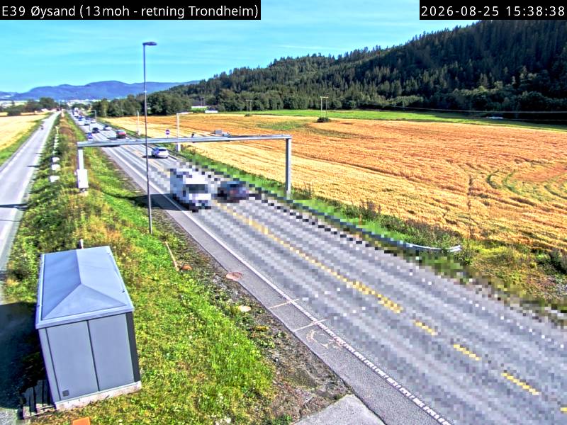 Øysand, retning Trondheim