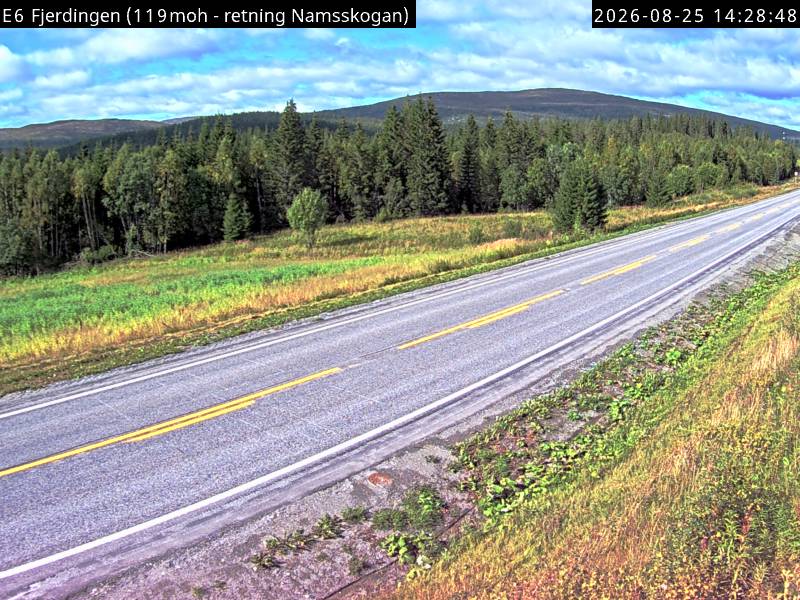 Fjerdingen, retning Namsskogan