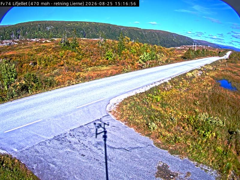 Lifjellet, retning Lierne