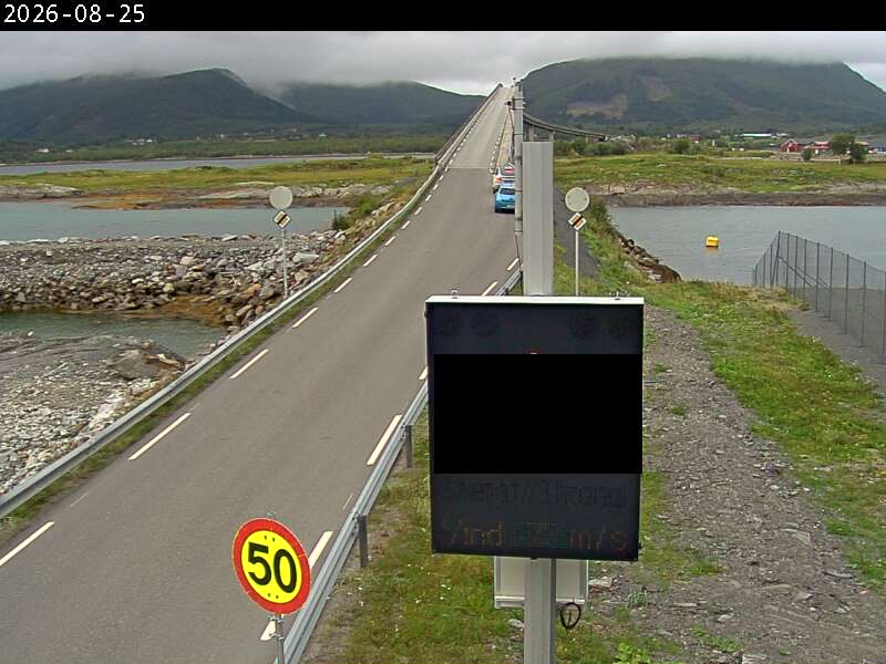 Engeløybrua, retning Engeløya