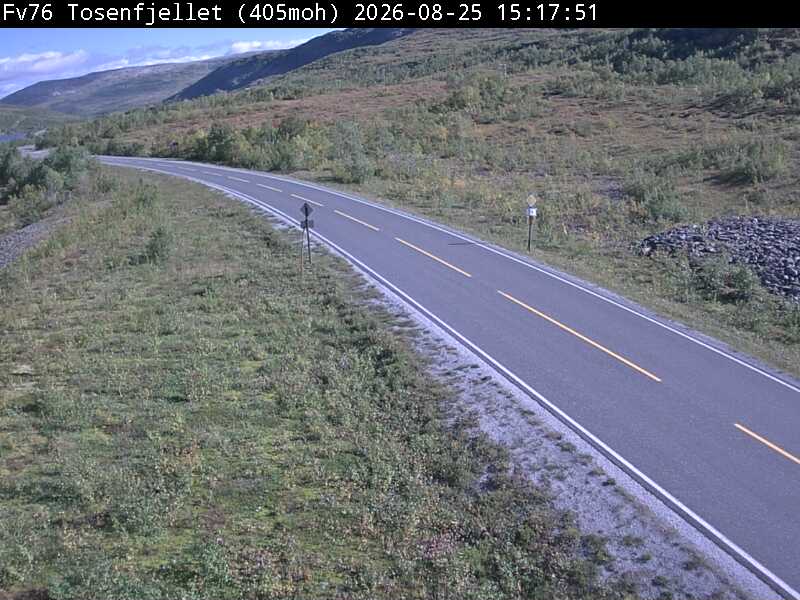 Tosenfjellet, retning Svenningdalen
