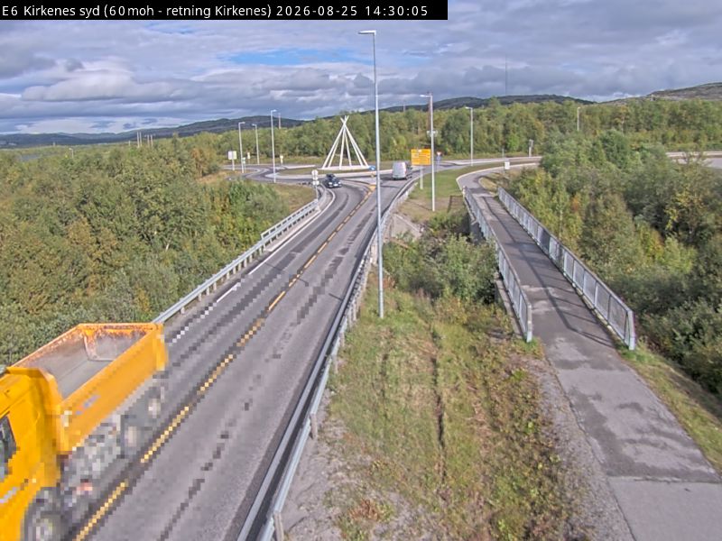 Kirkenes syd, retning Kirkenes