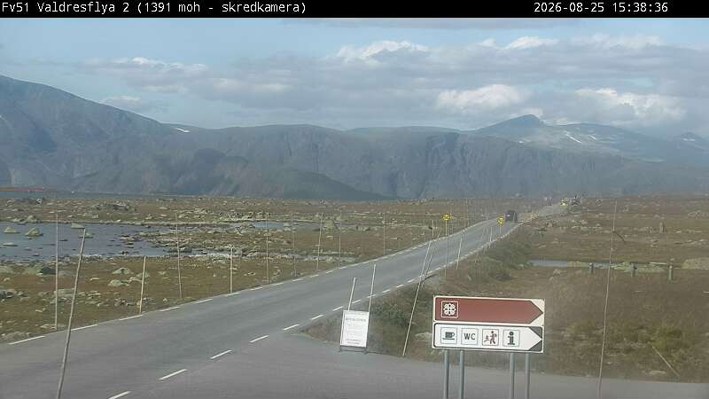 Valdresflye, retning skifter