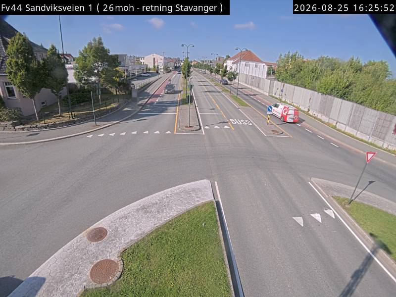 Sandviksveien, retning Stavanger sentrum