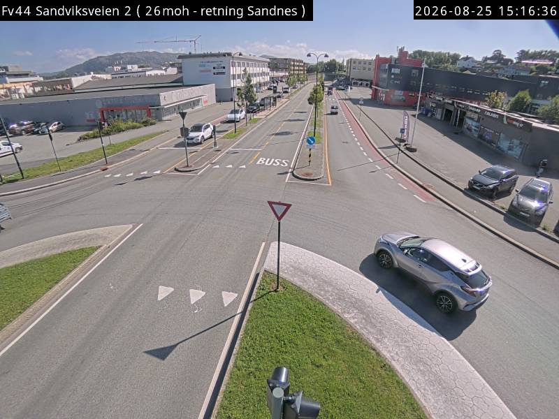 Sandviksveien, retning Sandnes