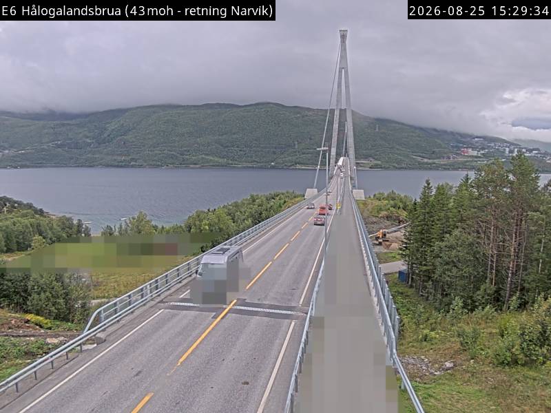 Øyjord, retning Narvik