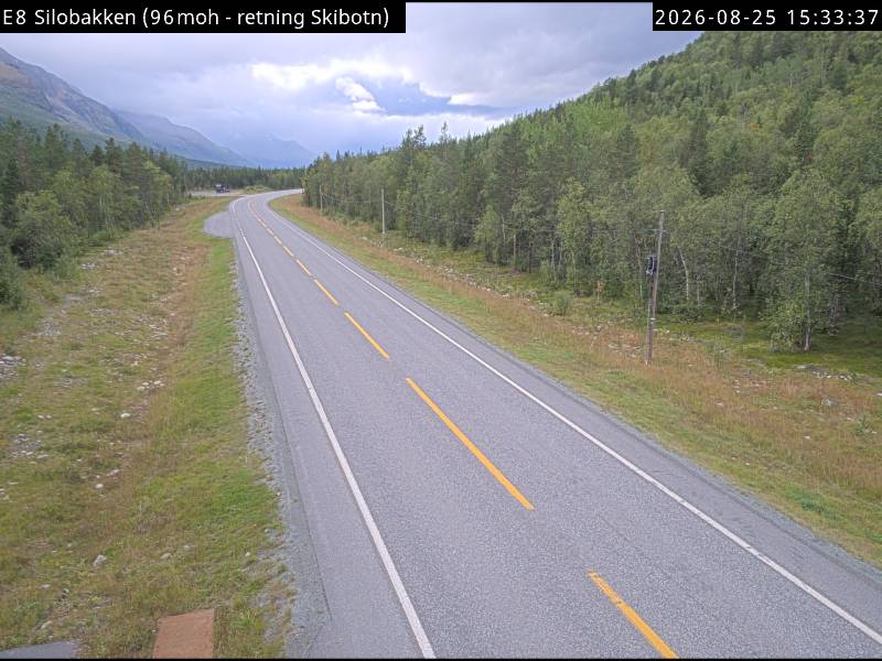 Silobakken, retning Skibotn