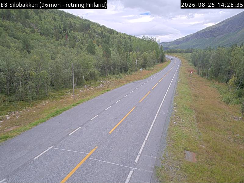 Silobakken, retning Finland