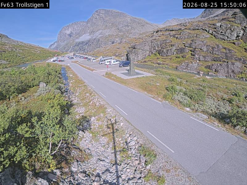 Trollstigen, retning Åndalsnes