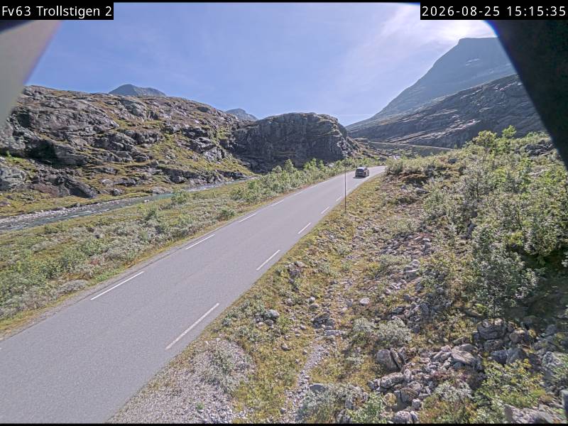Trollstigen, retning Valldal