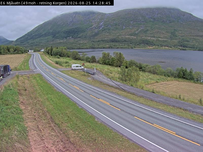Mjåvatn, retning Korgen