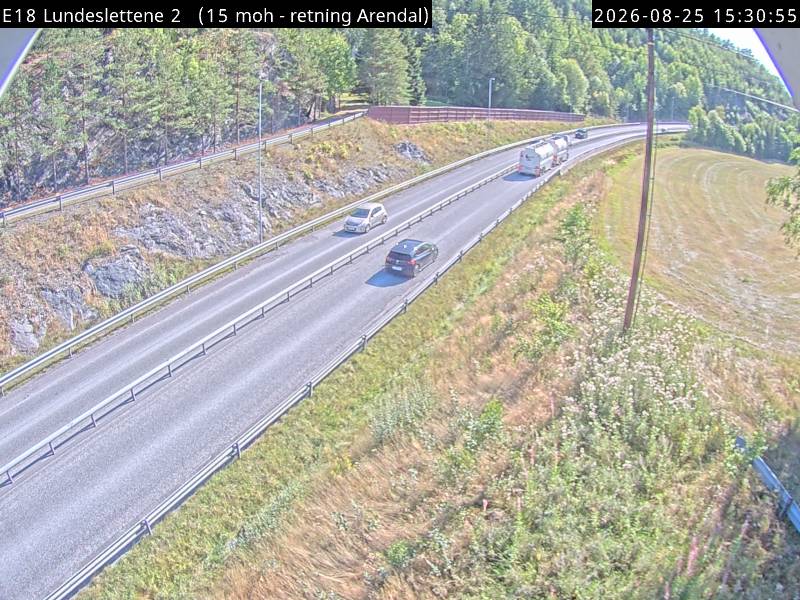 Lundeslettene, retning Arendal