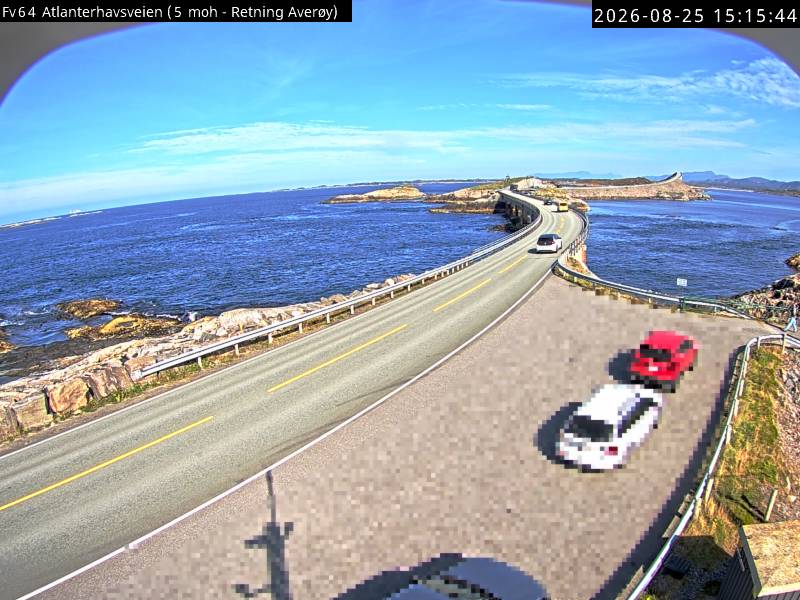 Atlanterhavsvegen, retning Averøy