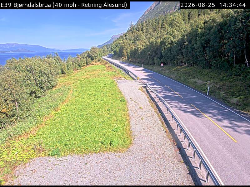 Bjørndalsbrua, retning uten retningsbeskrivelse