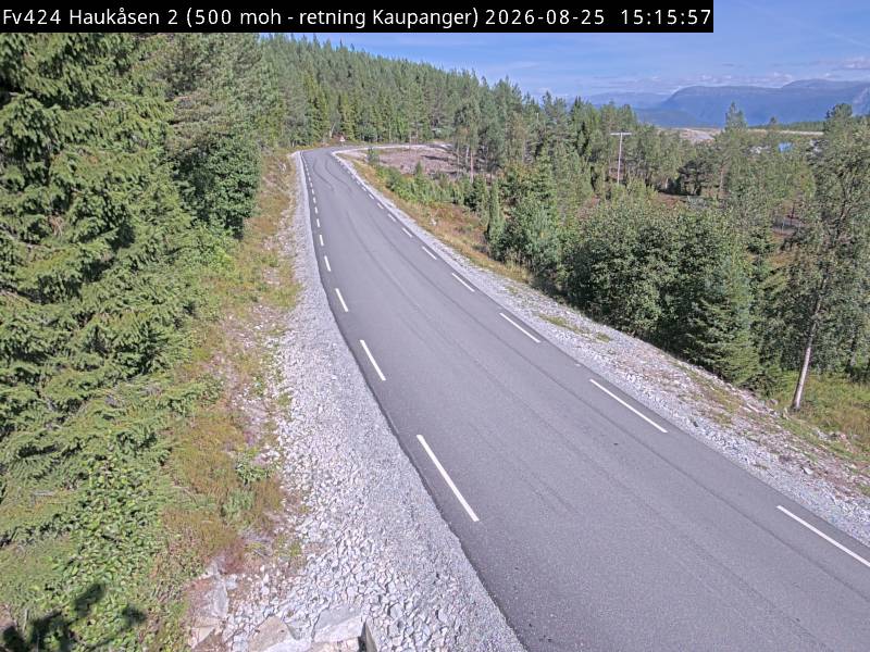 Haukåsen, retning Kaupanger