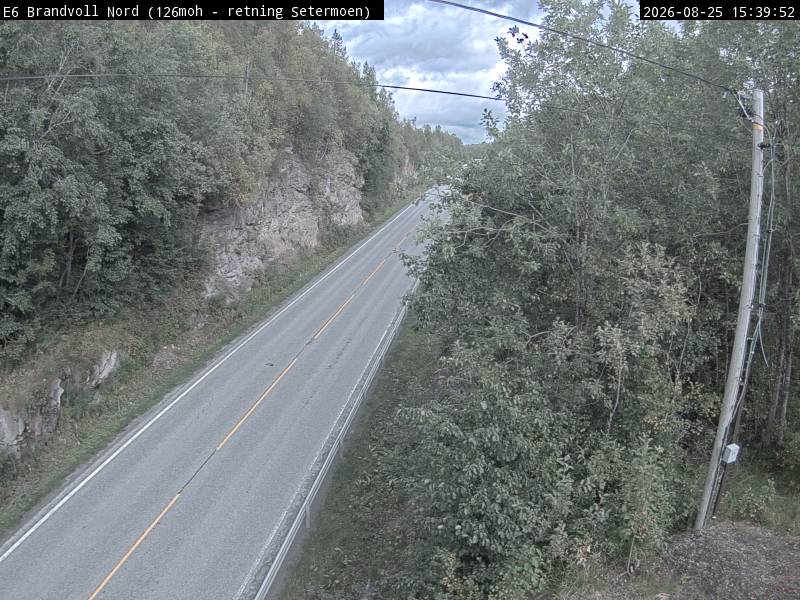 Brandvoll nord, retning Setermoen