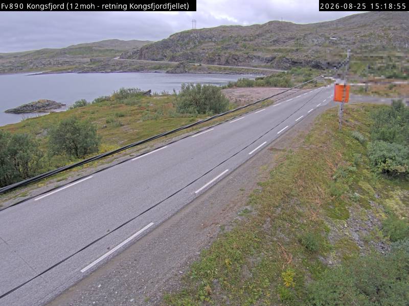Kongsfjord, retning Kongsfjordfjellet