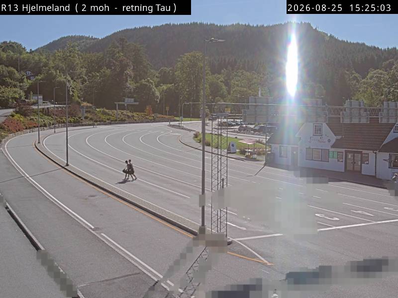 Hjelmeland ferjekai, retning Hjelmeland