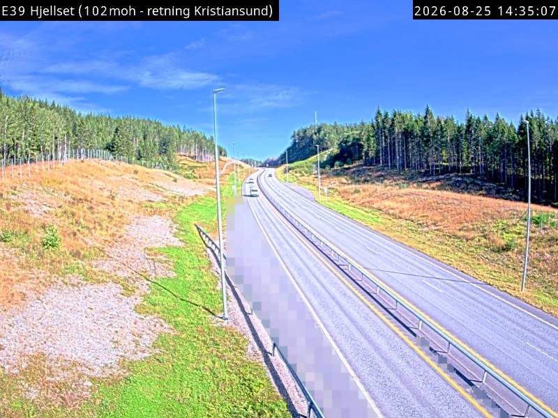 Hjellset, retning Kristiansund
