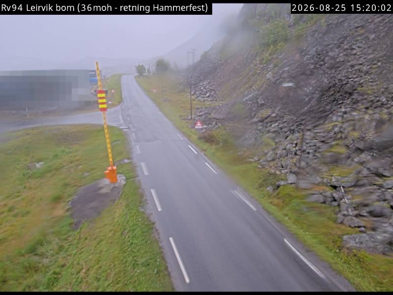 Leirvik, retning Hammerfest
