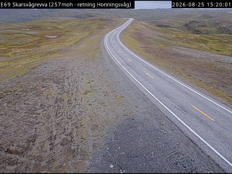 Skarsvågrevva, retning Honningsvåg