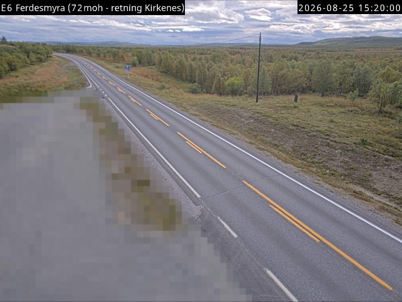 Ferdesmyra, retning Kirkenes
