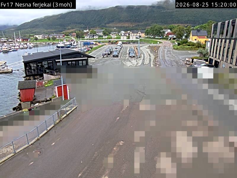 Nesna ferjekai, retning uten retningsbeskrivelse