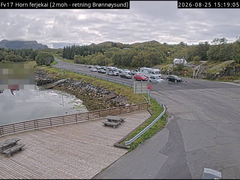 Horn Ferjekai, retning Brønnøysund