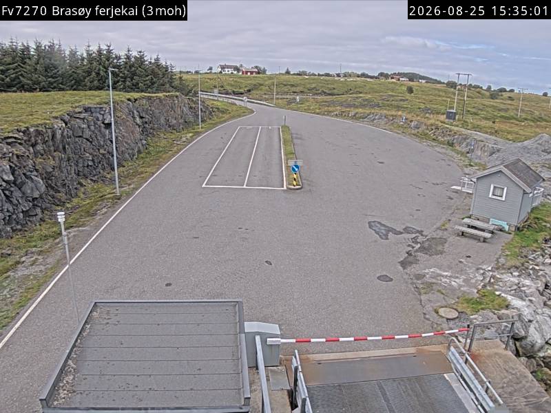 Brasøy ferjekai, retning Brasøya